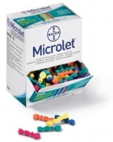 Microlet® Lanzetten farbig 1 x 200 Stück