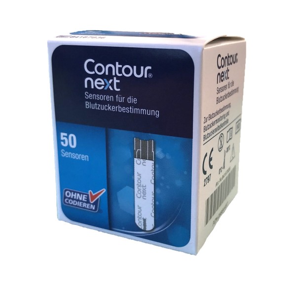 Contour® NEXT Blutzucker-Teststreifen Sensoren, 1 Pck. à 50 Stück_2784167836_SA_